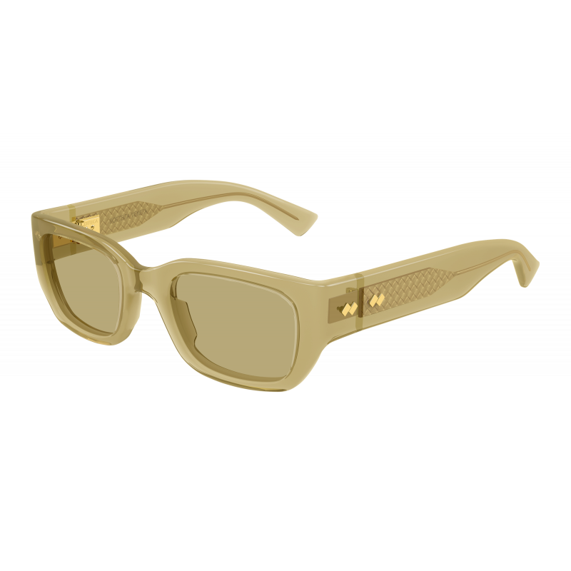 Sunglasses Bottega Veneta BV 1400 S- 004 Yellow / Brown 51mm