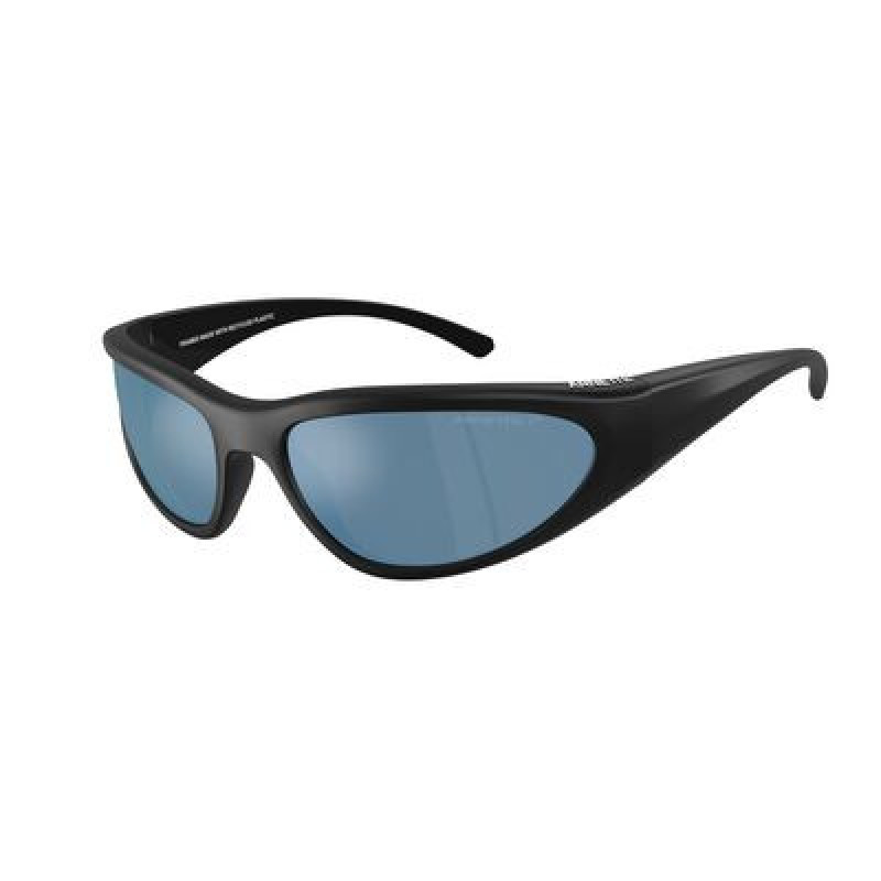 Sunglasses Arnette AN 4352 290022 Matte Black / Dark Grey Mirror Water Polar Policarbonate Polarized 63mm
