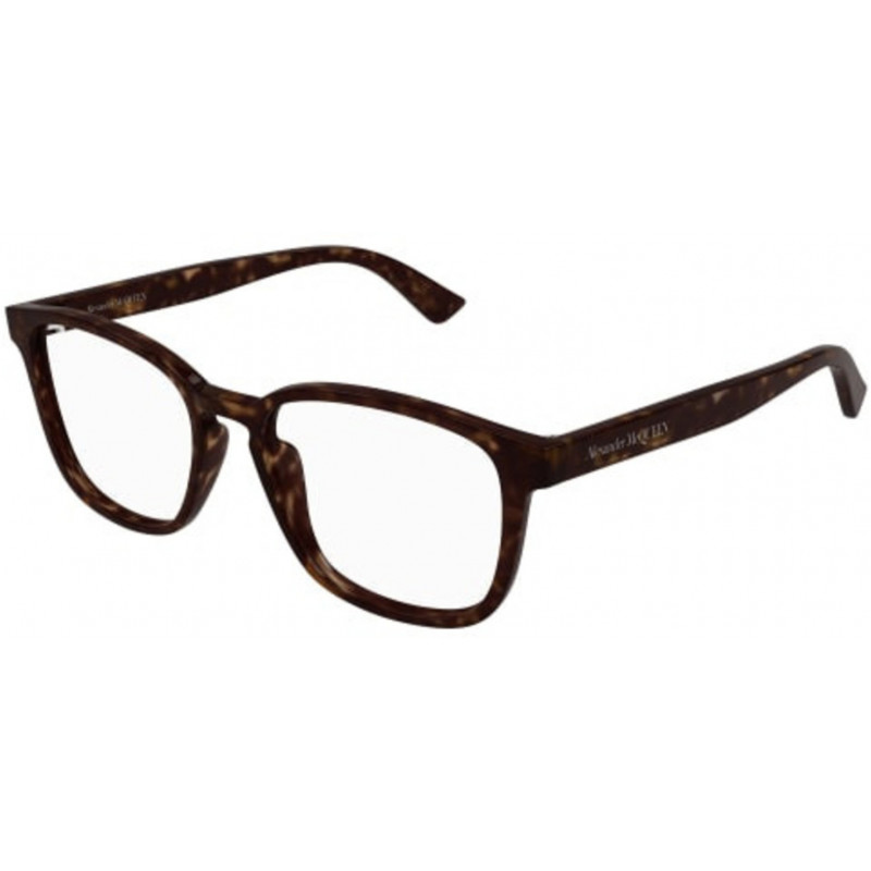 Eyeglasses Alexander McQueen AM 0462 O- 002 Havana / Transparent 53mm