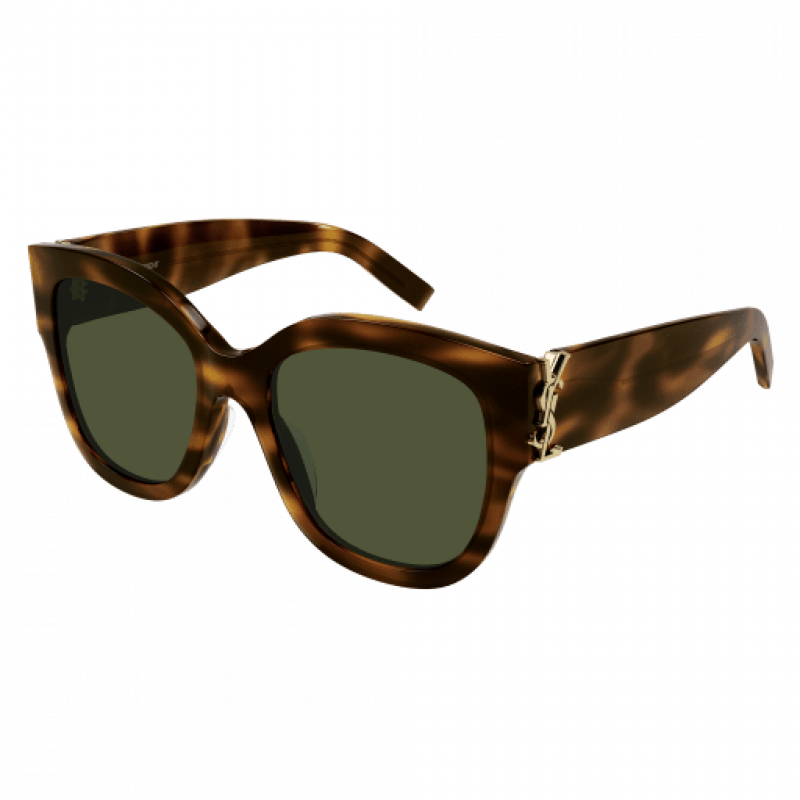 Sunglasses Saint Laurent SL M 95 /F- 003 Havana / Green 56mm