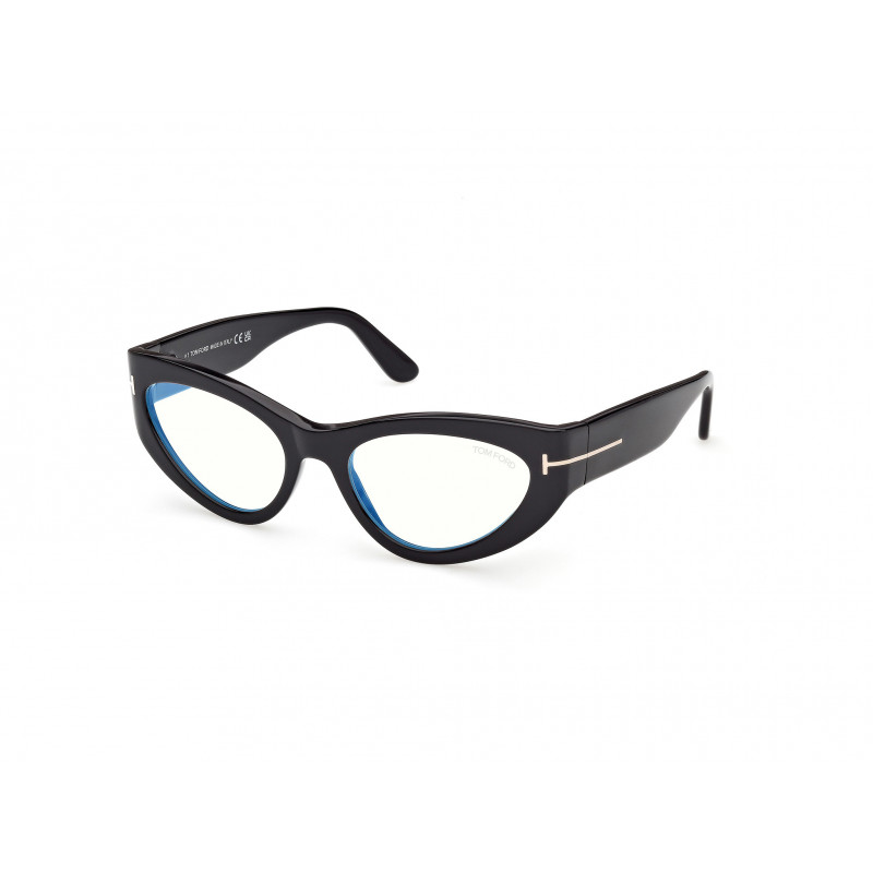 Eyeglasses Tom Ford FT 6134 -B 001 Shiny Black / 55mm
