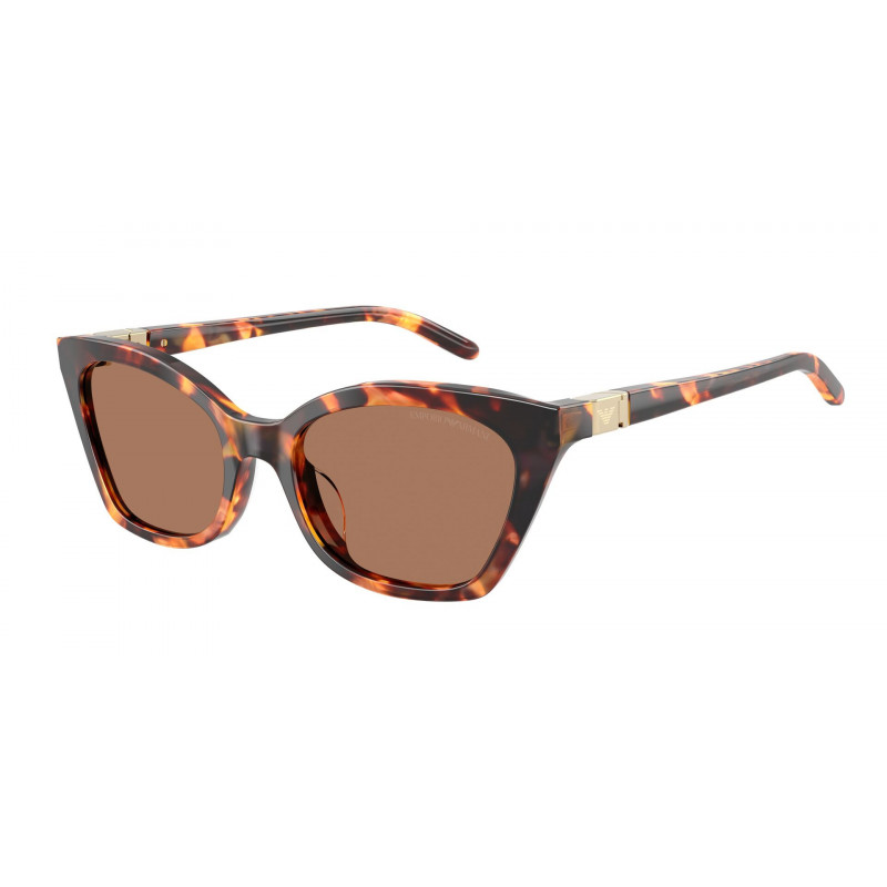 Sunglasses Emporio Armani EA 4284 U 646273 Shiny Havana Yellow / Brown Polyamide Standard 52mm