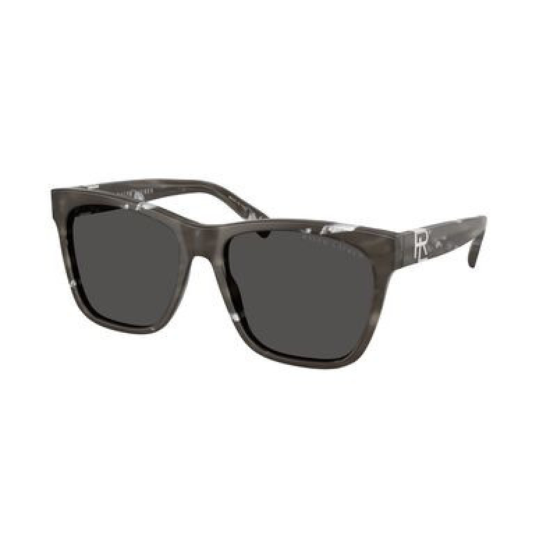 Sunglasses Ralph Lauren RL 8212 617587 Oystershell Black / Dark Grey Polyamide Standard 57mm