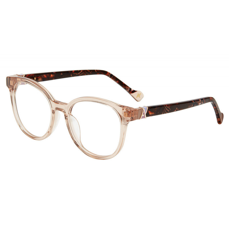 Sunglasses Yalea VYA 231 07hm Shiny Transparent Beige 51mm