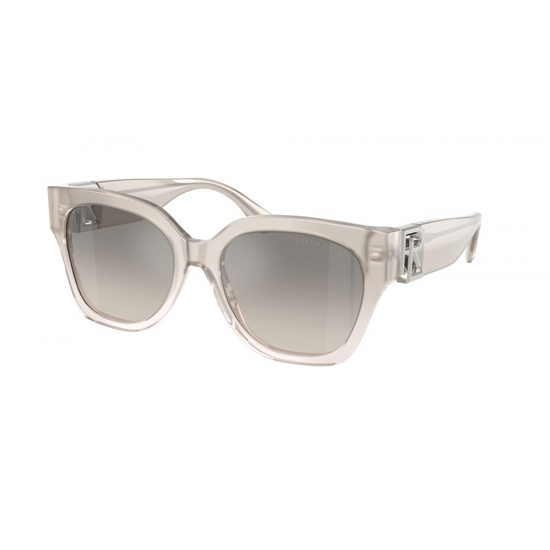 Sunglasses Ralph Lauren RL 8221 611208 Transparent Gray / Greygradient Flash Polyamide Standard 55mm