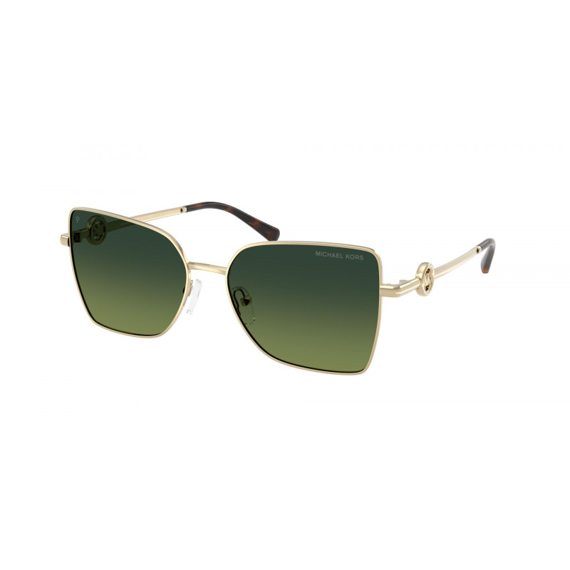 Sunglasses Michael Kors MK 1186 10143M Light Gold / Olive Gradient Polar Cr39 Polarized 56mm