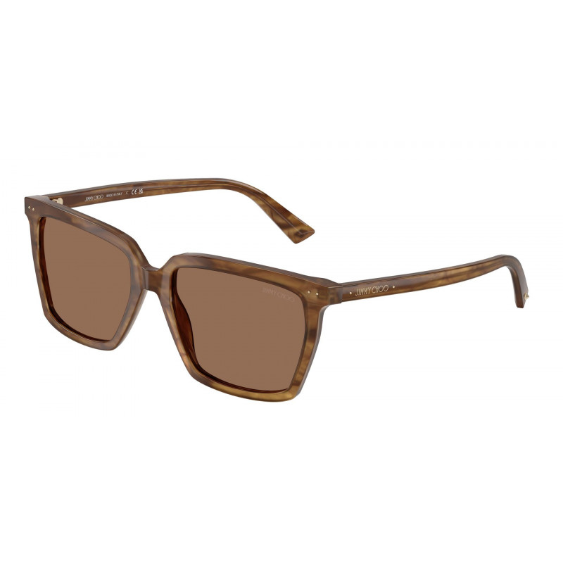 Sunglasses Jimmy Choo JC 5051 508573 Brown Havana / Dark Polyamide Standard 55mm