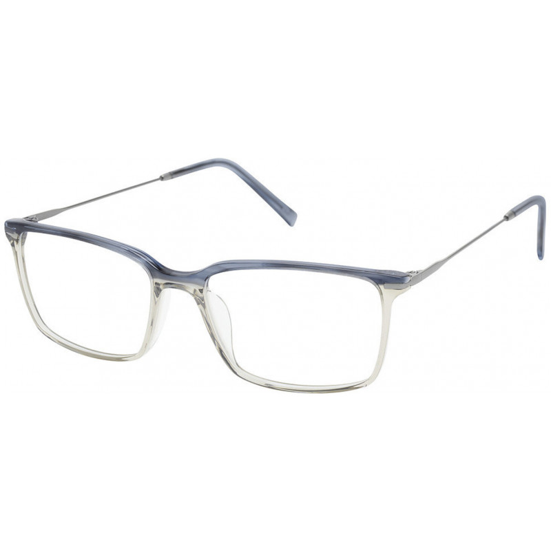 Eyeglasses TLG NU 088 C02 Blue Striation 53mm