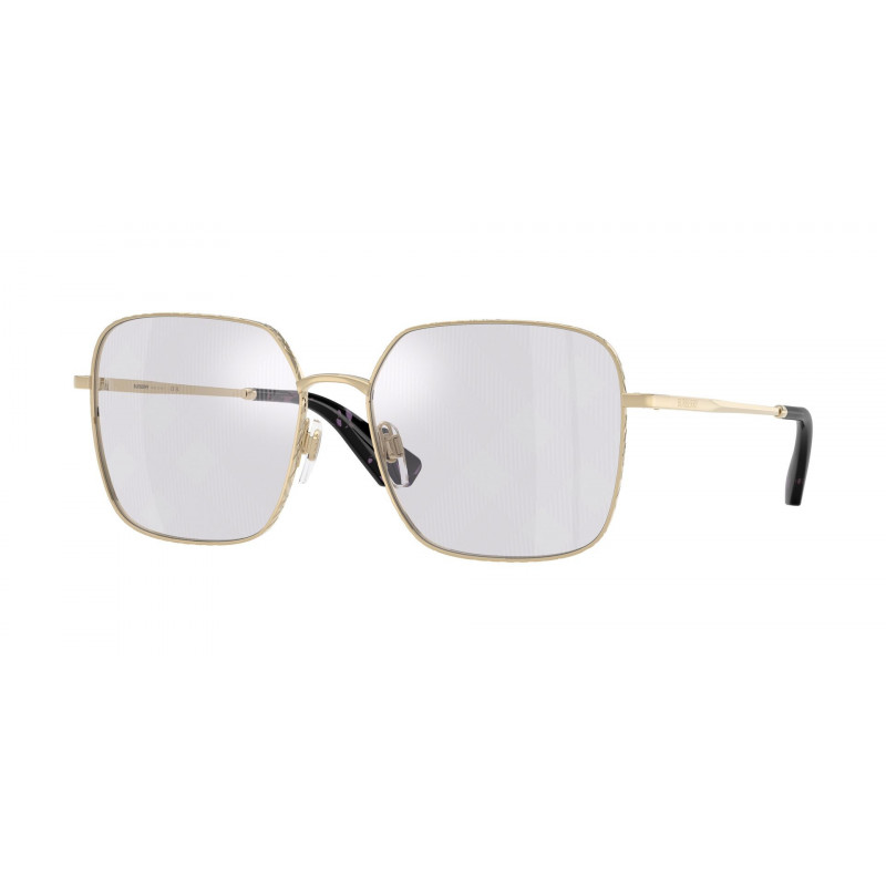 Sunglasses Burberry BE 3180 1109AI Light Gold / Photo Grey Tampo Tartan Nxt Photochromic 57mm