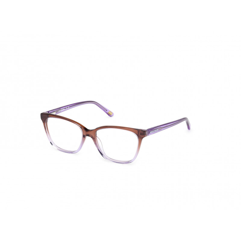 Eyeglasses Skechers SE 50113 047 Light Brown/Gradient / Shiny Violet 48mm