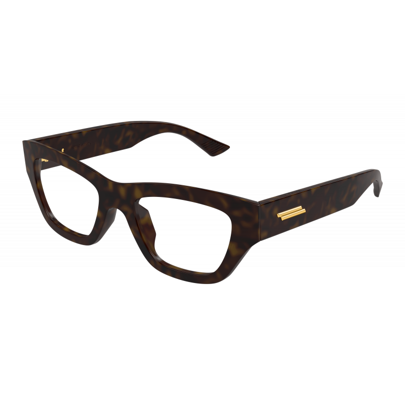 Eyeglasses Bottega Veneta BV 1360 O- 007 Havana / Transparent 51mm