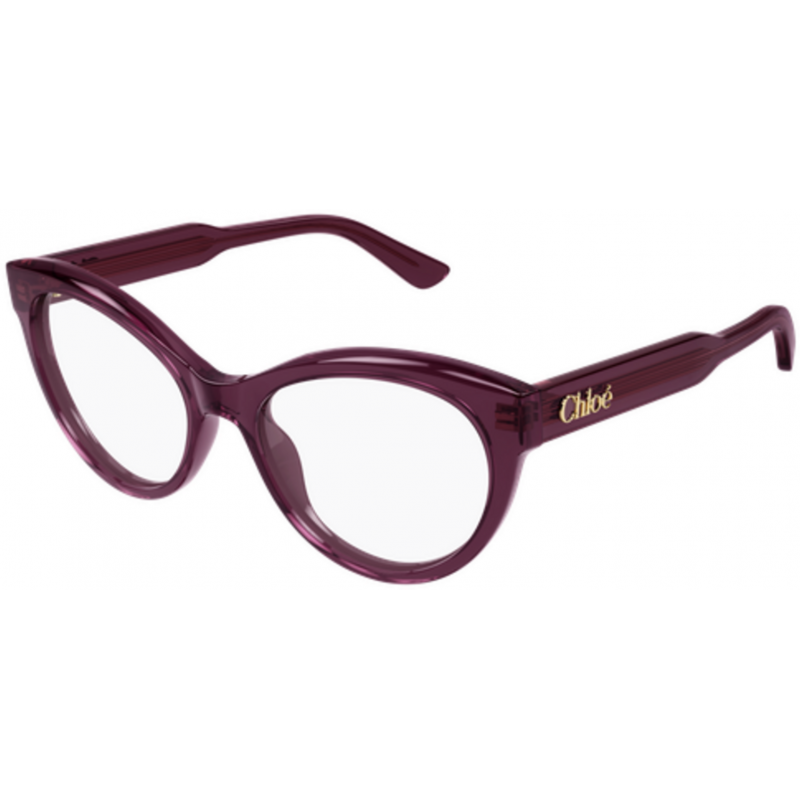 Eyeglasses Chloé CH 0342 O- 005 Burgundy / Transparent 52mm
