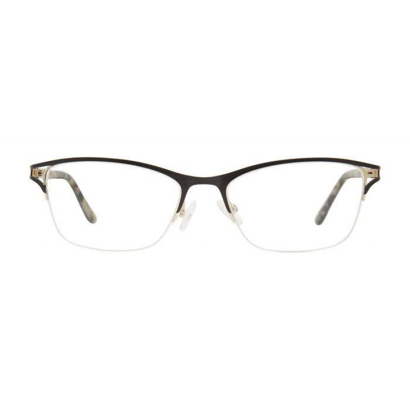 Eyeglasses Emozioni EM 4398 I46 Black Gold 54mm