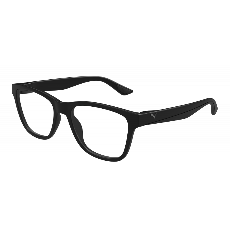 Eyeglasses Puma PU 0485 O- 006 Black / Transparent 57mm