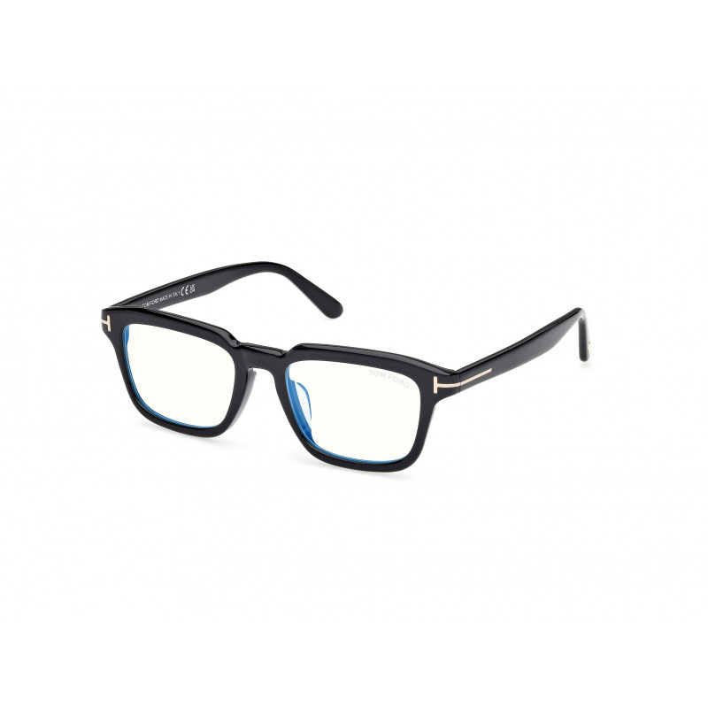 Eyeglasses Tom Ford FT 6032 -F-B Asian fit 001 Shiny Black / 52mm