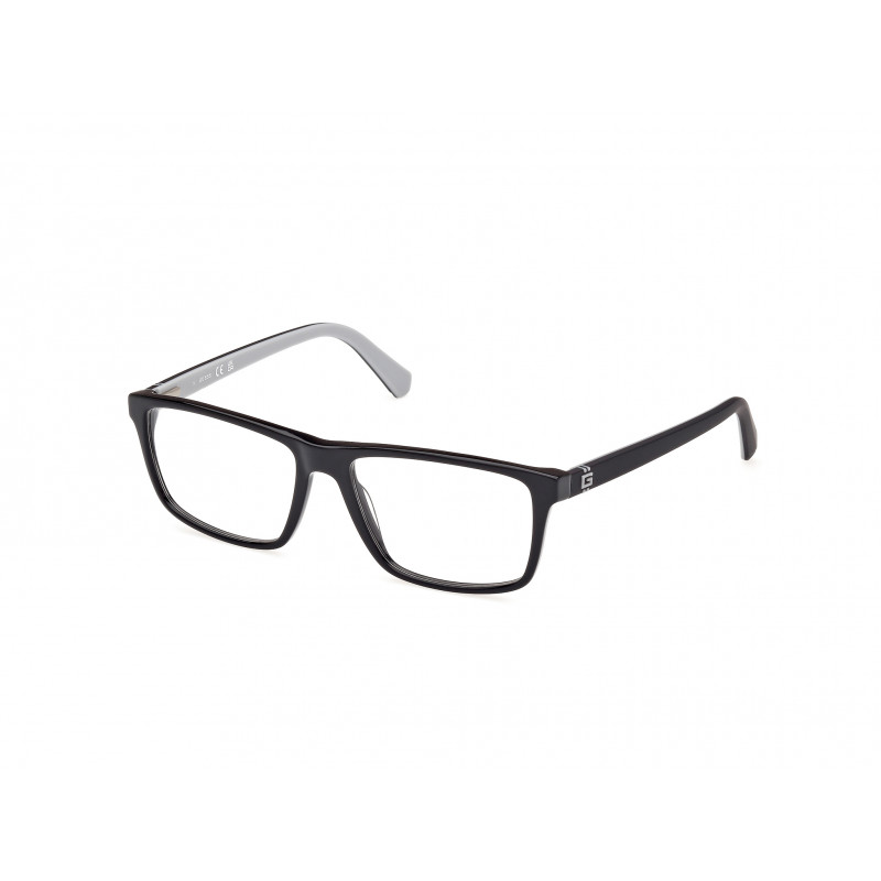 Eyeglasses Guess GU 50130 001 Shiny Black Matte 55mm