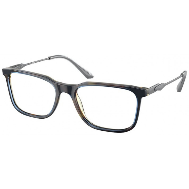 Eyeglasses Prada PR 5 ZV ZXH1O1 Denim Tortoise 55mm