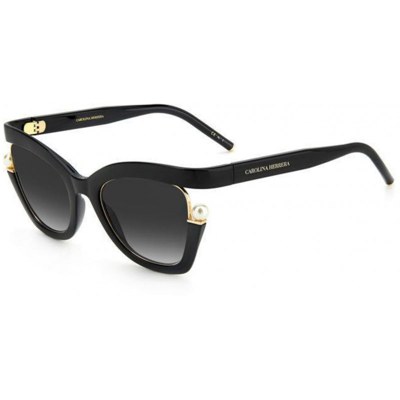 Sunglasses Carolina Herrera CH 0002 /S 079O 9o Dark Grey Shaded 53mm