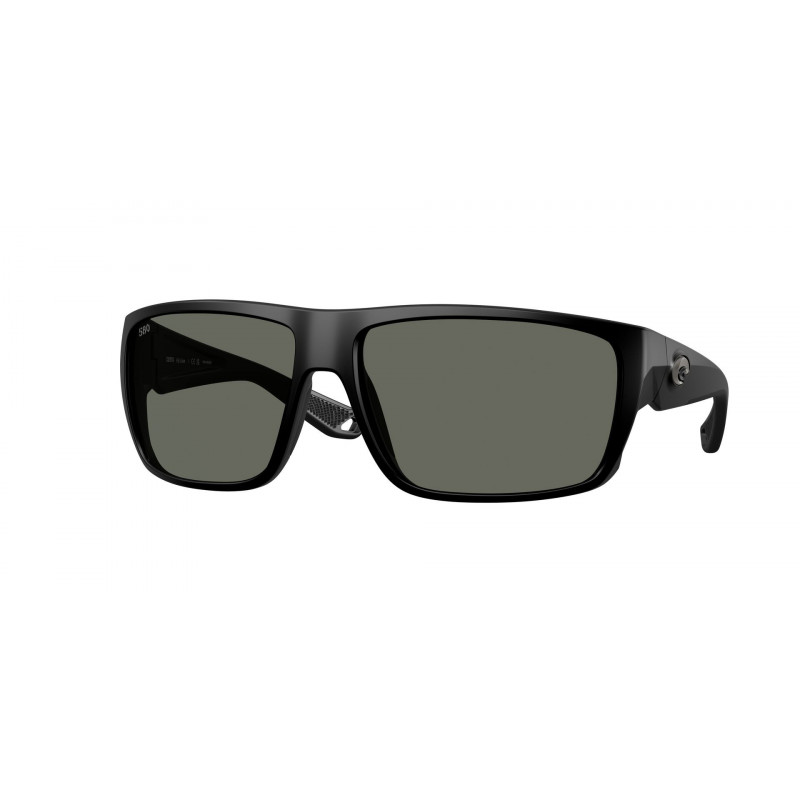 Sunglasses Costa Del Mar 6 S 9129 912901 Matte Black / Gray 580g Crystal Polarized