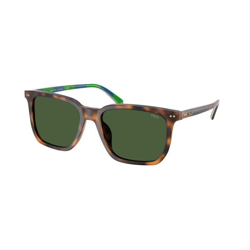 Sunglasses Polo PH 4224 F 608971 Shiny Red Havana / Bottle Green Polyamide Standard 55mm