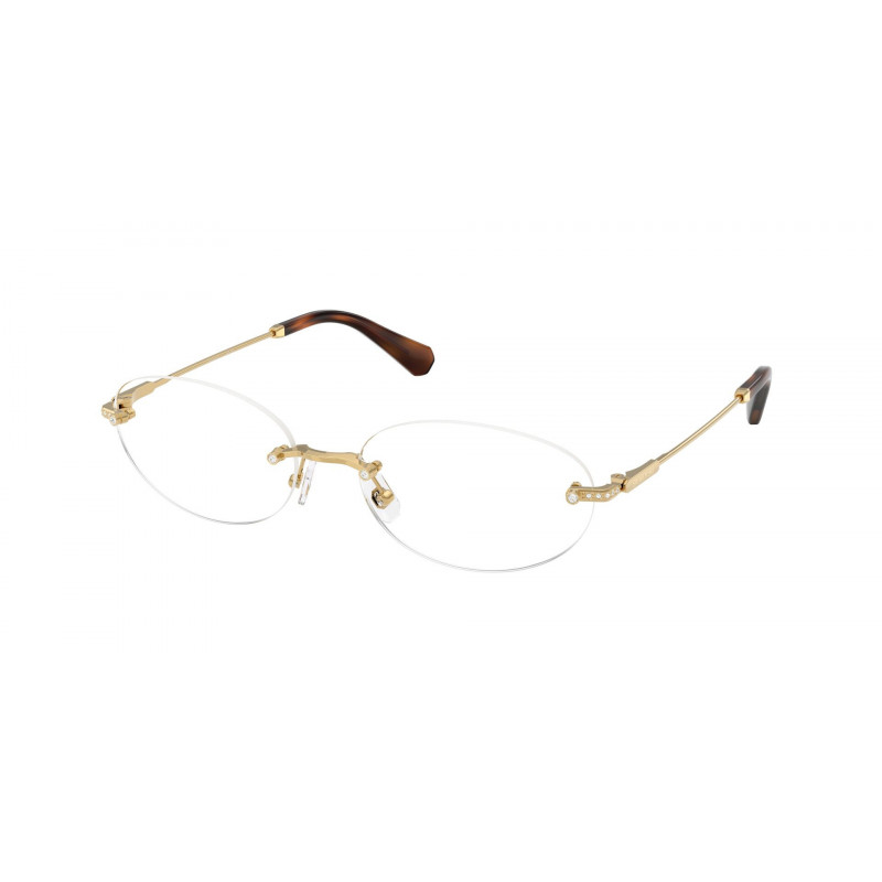 Eyeglasses Swarovski SK 1040 4004 Gold Demo Lens 56mm