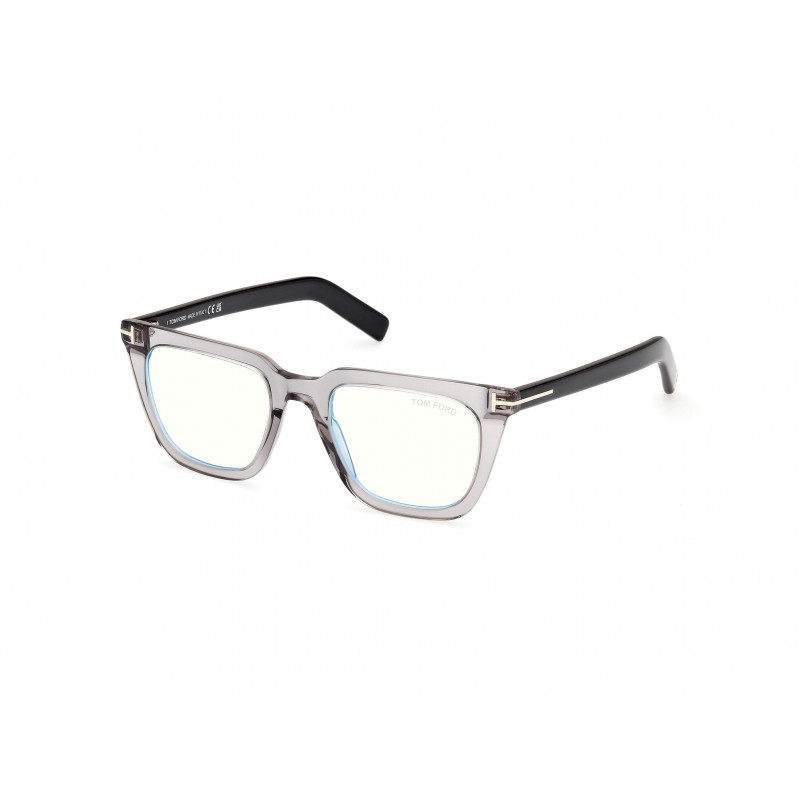Eyeglasses Tom Ford FT 5963 -B 020 Shiny Grey / Black 50mm