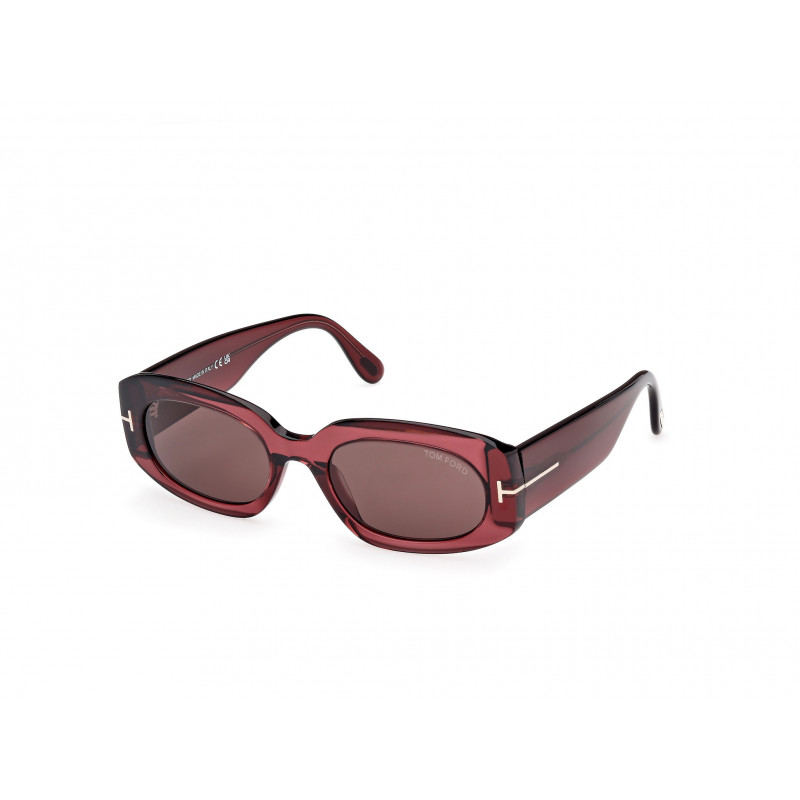 Sunglasses Tom Ford FT 1187 69E Shiny Bordeaux / 52mm