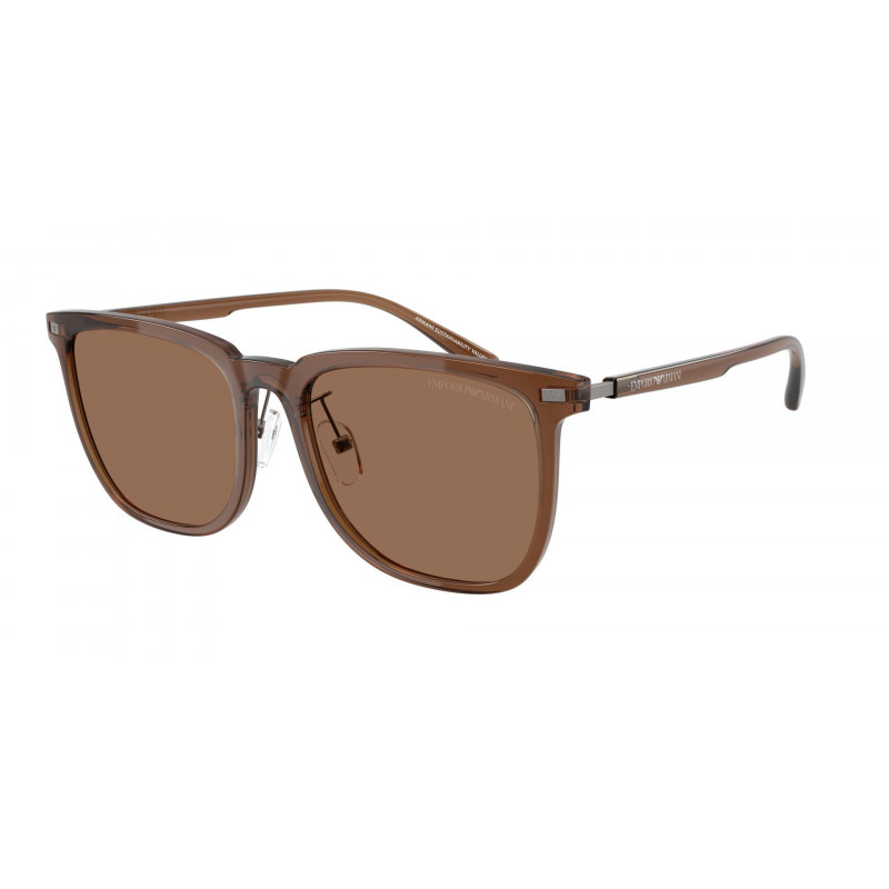 Sunglasses Emporio Armani EA 4255 D 628273 Shiny Transparent Brown / Dark Polyamide Standard 56mm