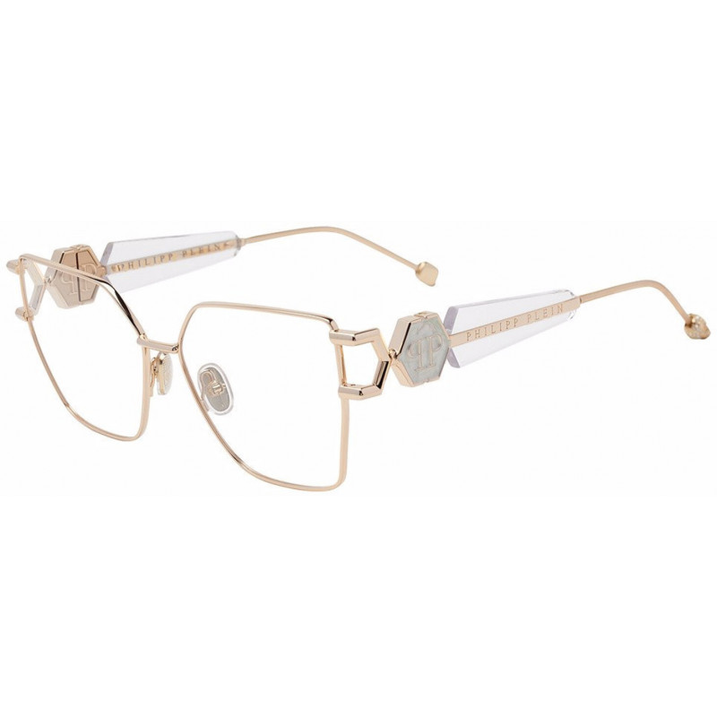 Sunglasses Philipp Plein VPP 166 S 0300 Shiny Total Rose Gold