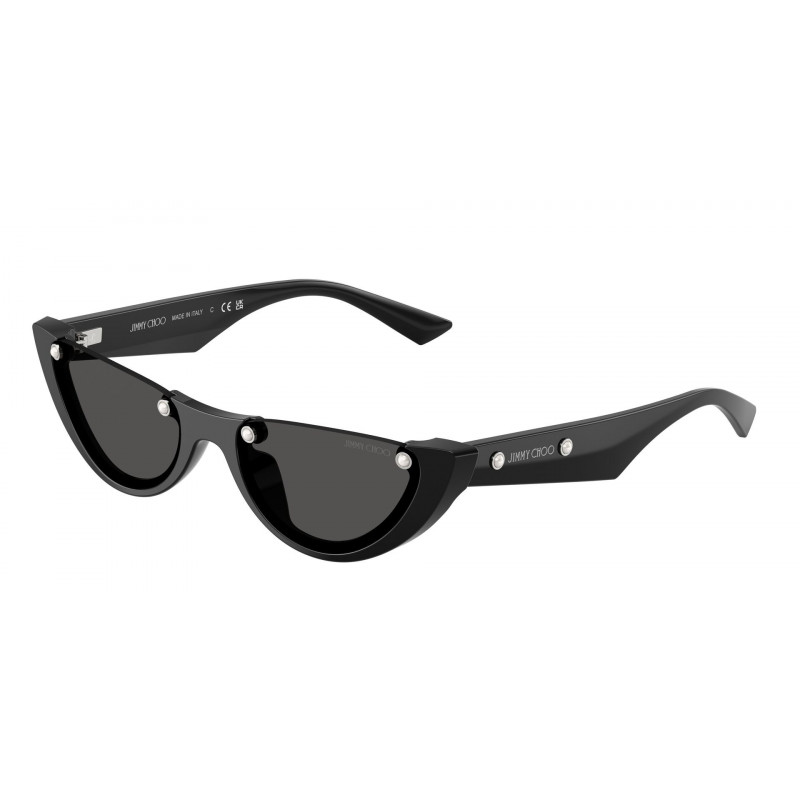 Sunglasses Jimmy Choo JC 5049 HU 500087 Black / Dark Grey Polyamide Standard 53mm