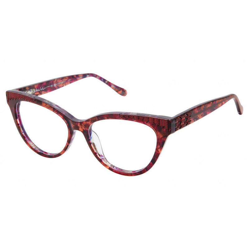 Eyeglasses Nicole Miller TIA C02 Burgandy 54mm