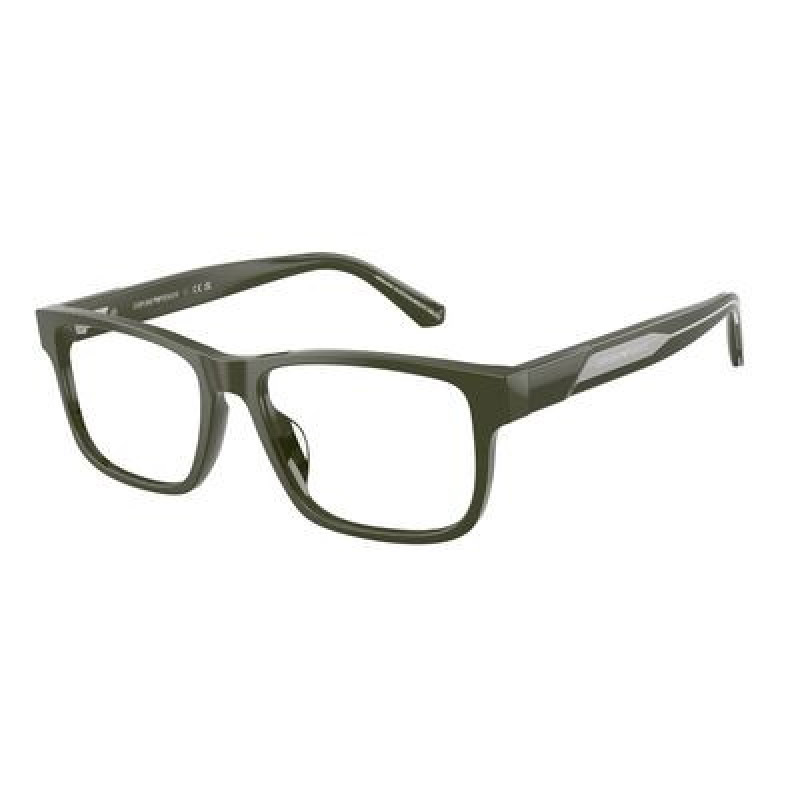 Eyeglasses Emporio Armani EA 3265 U 6321 Shiny Green / Demo Lens 56mm