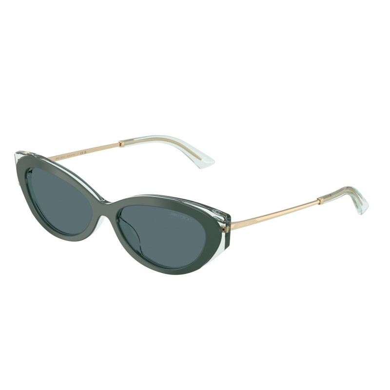 Sunglasses Jimmy Choo JC 5065 U 510487 Dark Green/Transparent Green / Grey Polyamide Standard 54mm