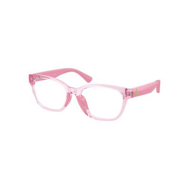 Eyeglasses Polo Prep PP 8553 U 6193 Shiny Transparent Violet / Demo Lens 47mm
