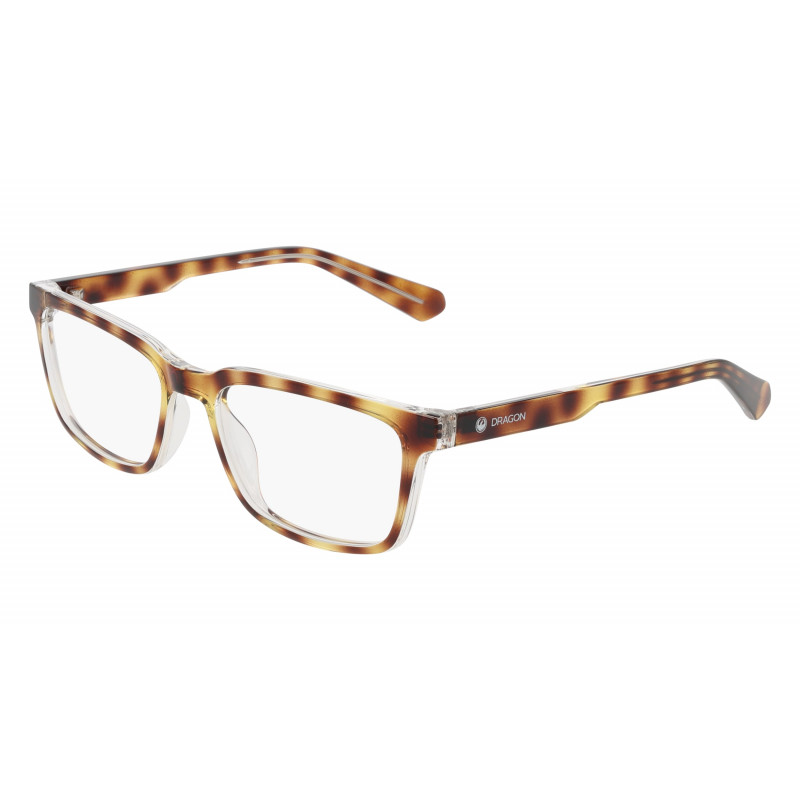 Eyeglasses DRAGON DR 2063 242 Tortoise Over Crystal 55mm