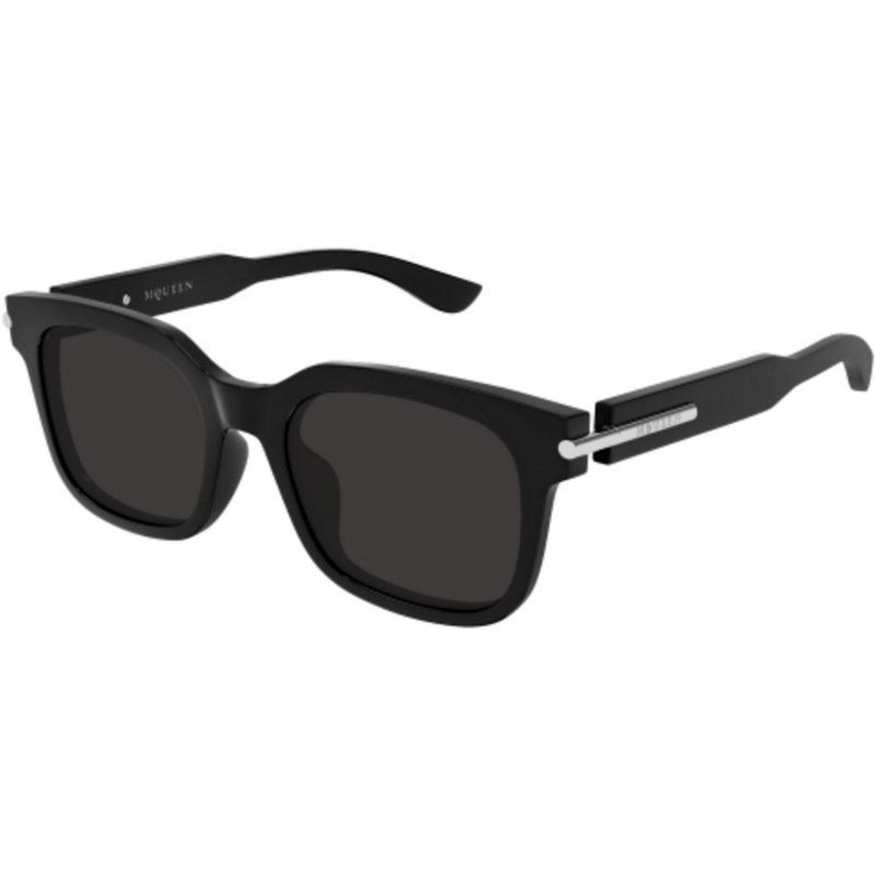 Sunglasses Alexander McQueen AM 0496 SA- 001 Black / Grey 54mm