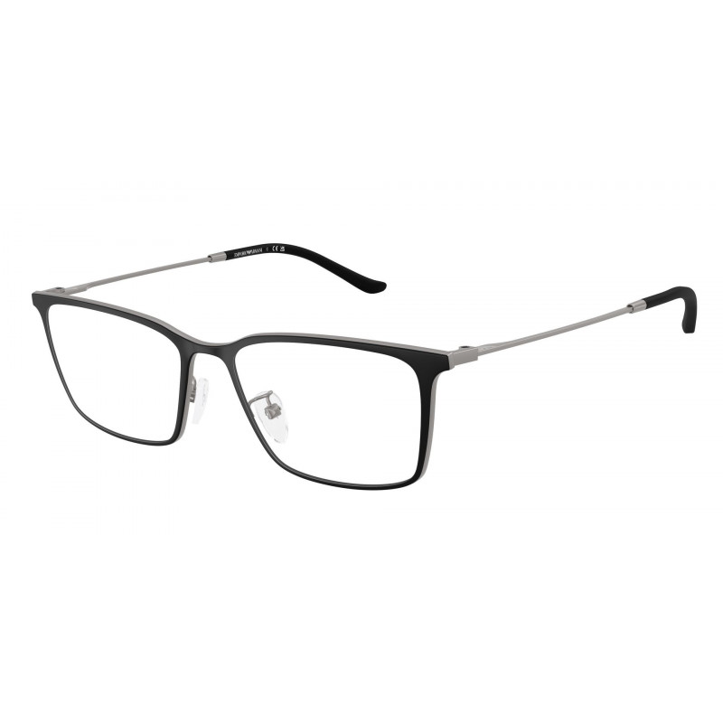 Eyeglasses Emporio Armani EA 1173 D 3051 Matte Black Demo Lens 55mm