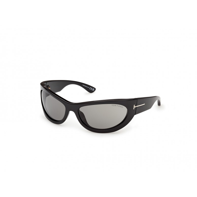 Sunglasses Tom Ford FT 1365 01A Shiny Black / 62mm