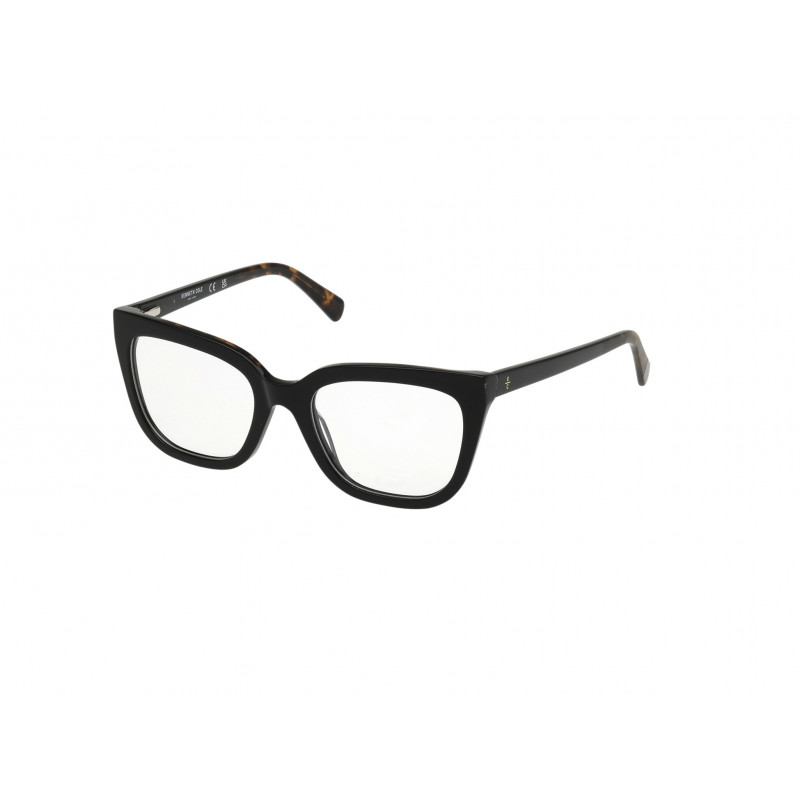Eyeglasses Kenneth Cole New York KC 50010 001 Shiny Black / Havana/Havana