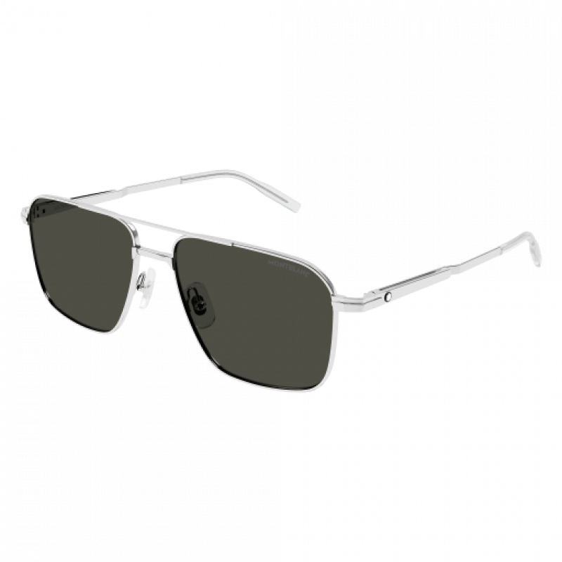 Sunglasses Montblanc MB 0278 S- 001 Silver / Grey 56mm