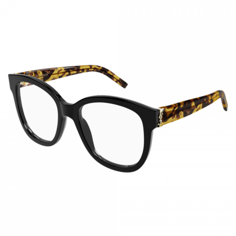 Eyeglasses Saint Laurent SL M 97 - 008 Black / Transparent Havana