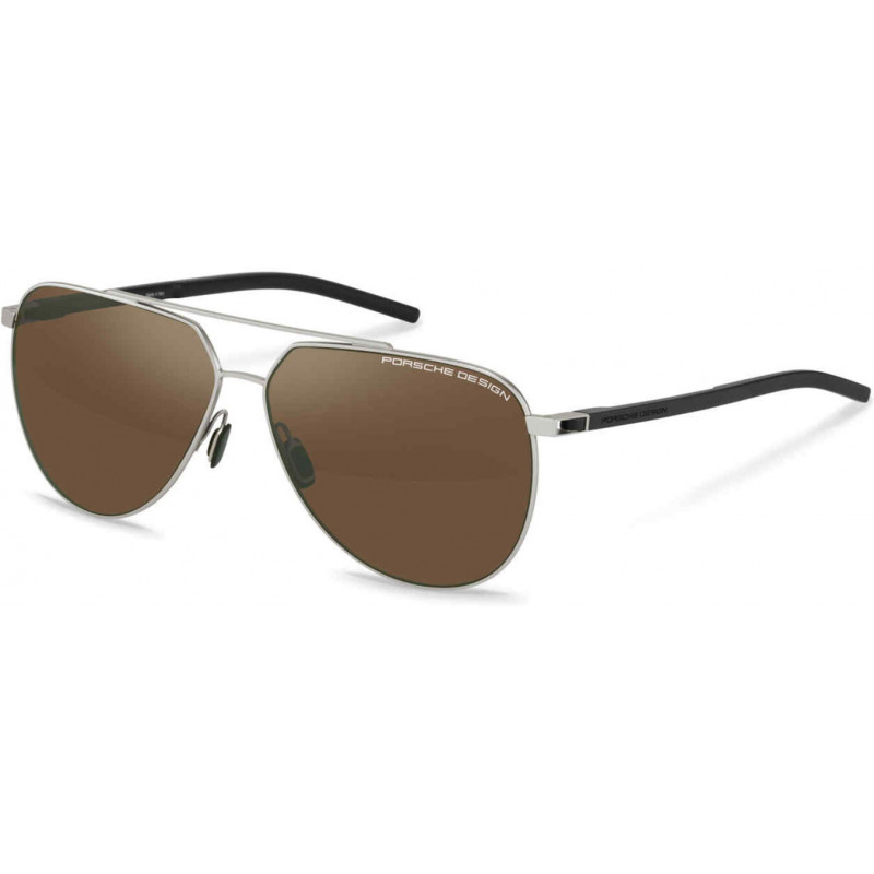 Sunglasses Porsche Design P 8968 d604 Silver Brown