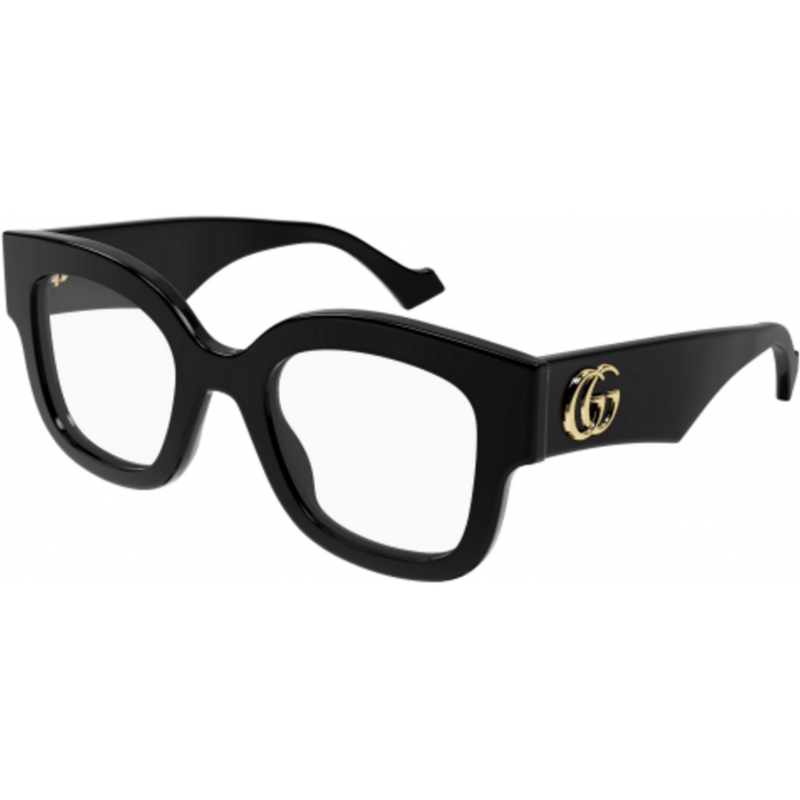 Eyeglasses Gucci GG 1423 O- 001 Black / Transparent 50mm