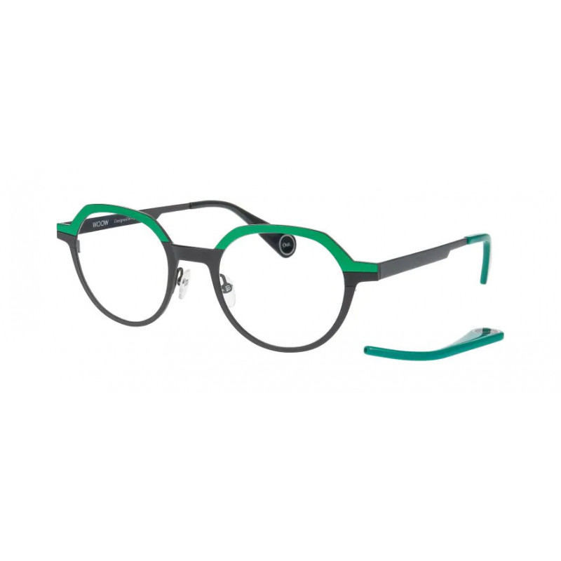 Eyeglasses WOOW WITH OUT 1 TM01 Black / Nosepads 47mm
