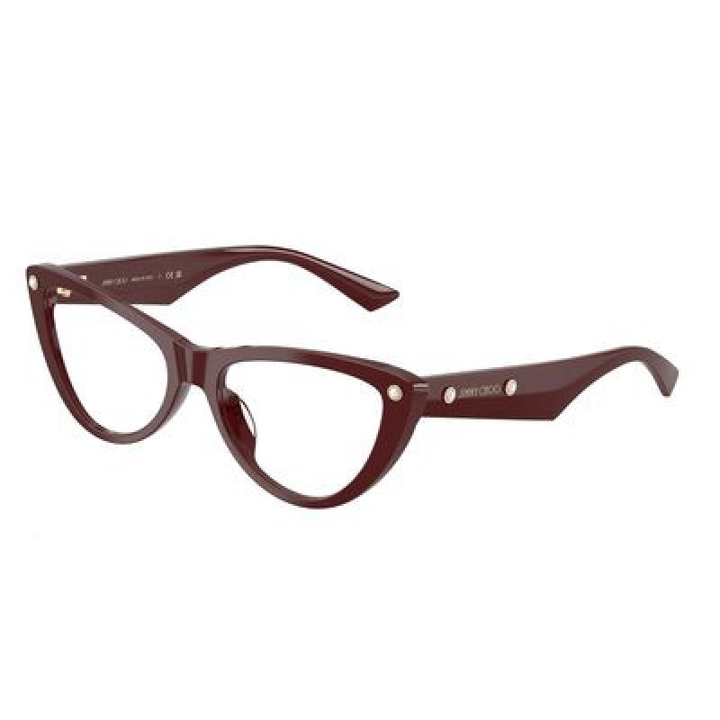 Eyeglasses Jimmy Choo JC 3044 HU 5057 Cranberry / Demo Lens 54mm