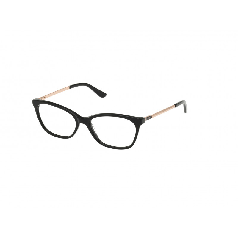 Eyeglasses Guess GU 50194 001 Shiny Black Rose Gold 53mm