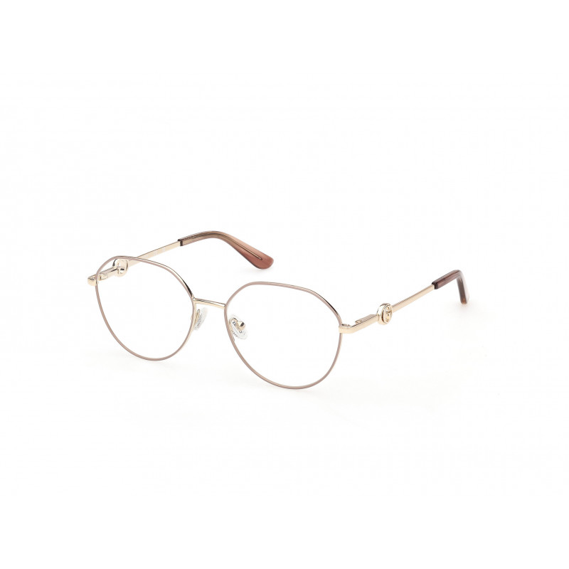 Eyeglasses Guess GU 50348 059 Matte Beige / Shiny Pale Gold 53mm