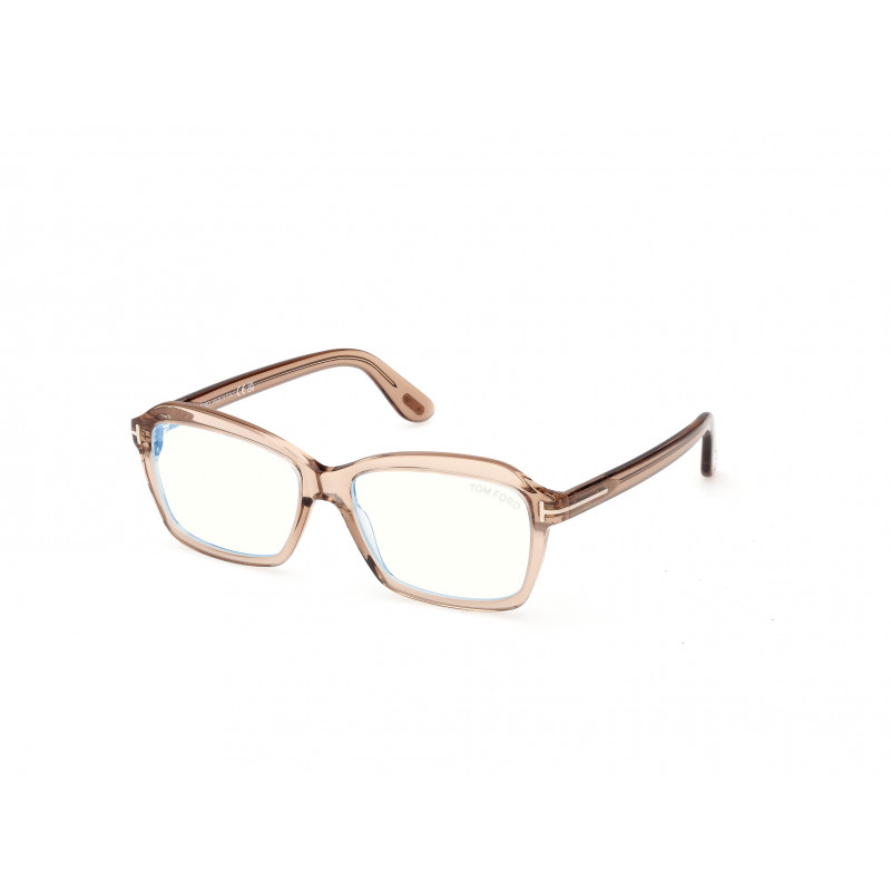 Eyeglasses Tom Ford FT 6129 -B 045 Shiny Light Brown / 54mm