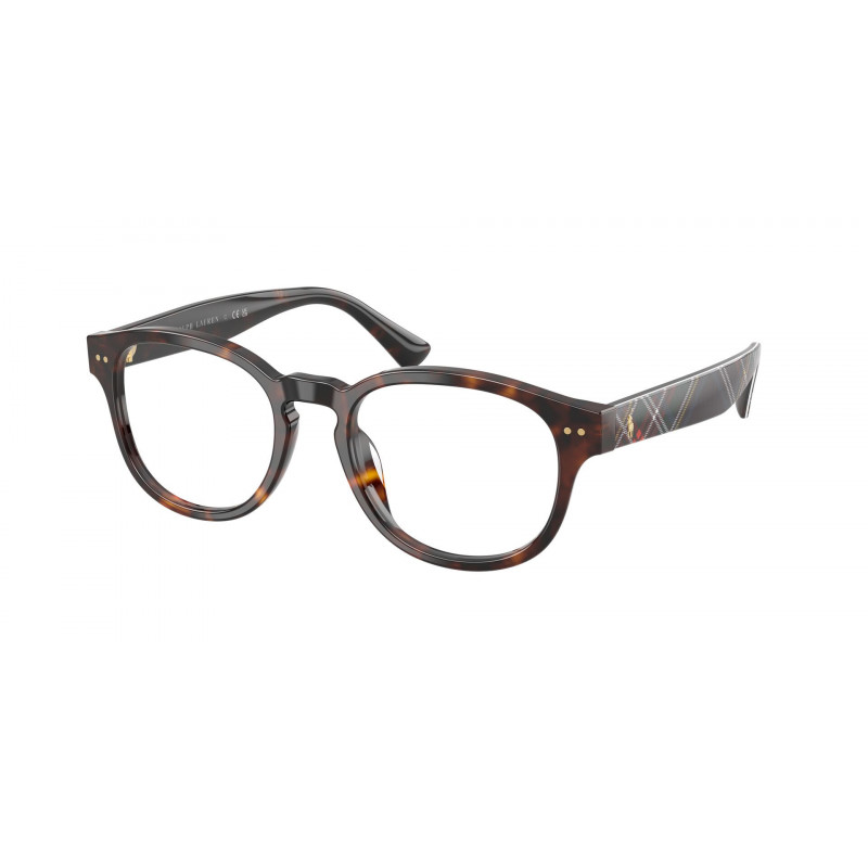 Eyeglasses Polo PH 2318 U 5003 Shiny Dark Havana/Demo Lens 51mm