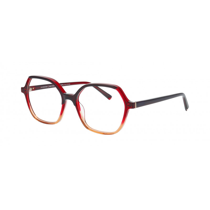 Eyeglasses Pro-design Denmark SPARKLE 4 4045 Red Gradient Transparent 53mm